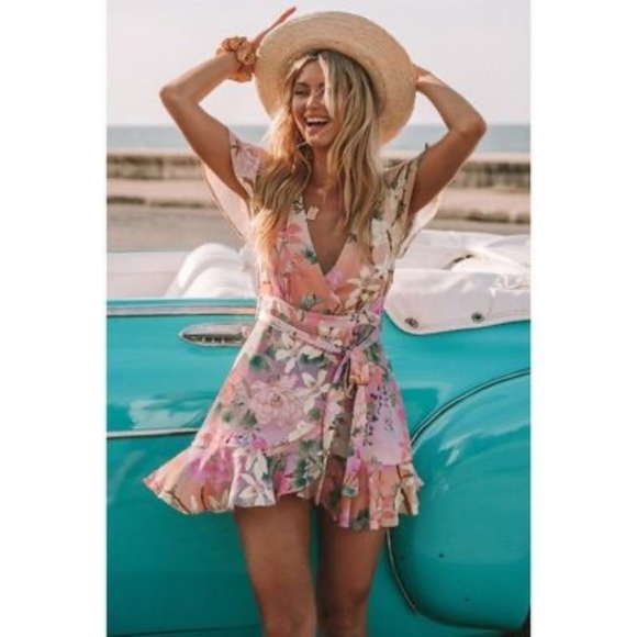 button pinafore dress